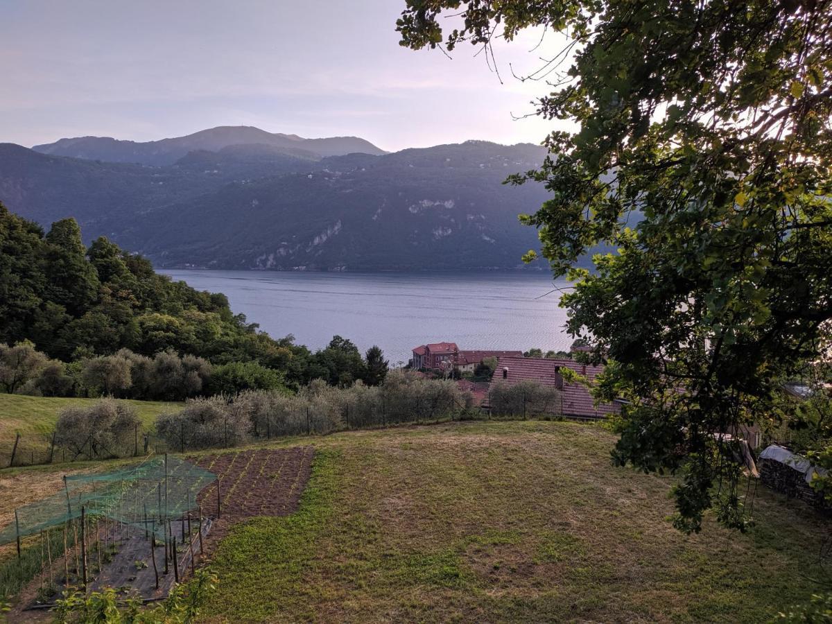 La Casetta Nel Bosco - Hot Tube And Sauna Lierna Luaran gambar