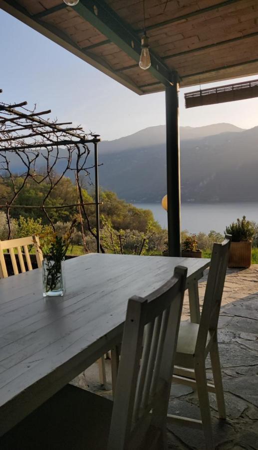La Casetta Nel Bosco - Hot Tube And Sauna Lierna Luaran gambar